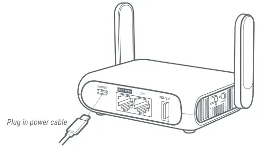 GL iNet GL MT3000 Beryl AX AX3000 Wifi 6 Router -