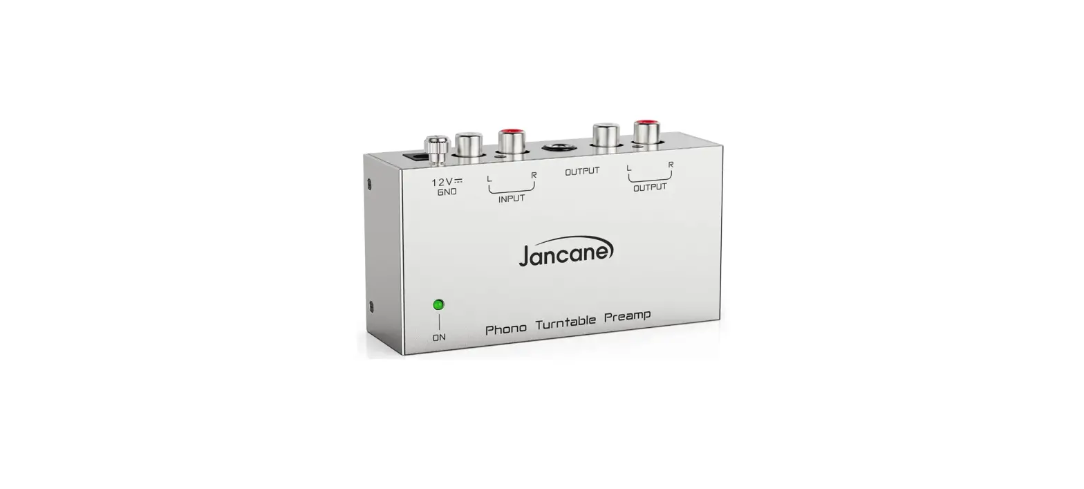 Jancane Au221 Phono Turntable Preamp User Manual