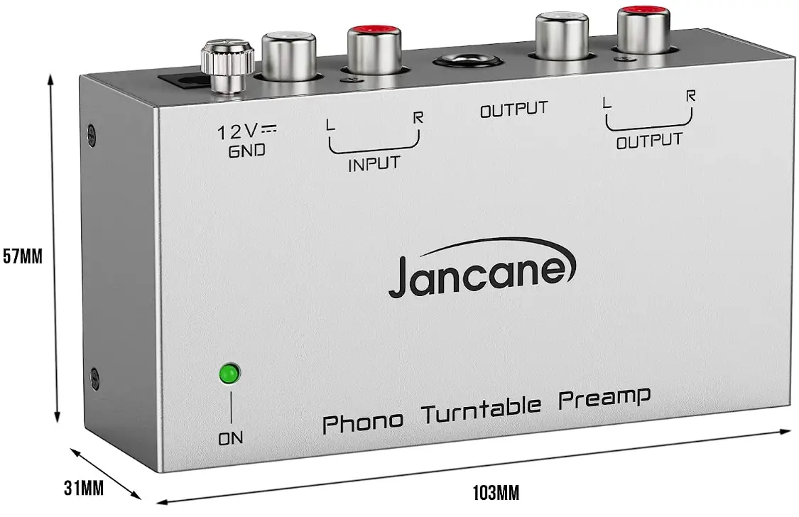 Jancane AU221 Phono Turntable Preamp-fig-3