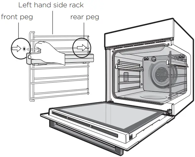 Westinghouse WVE6500 Series Oven - oven accessories