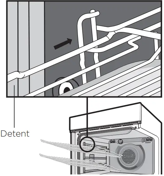 Westinghouse WVE6500 Series Oven - side racks