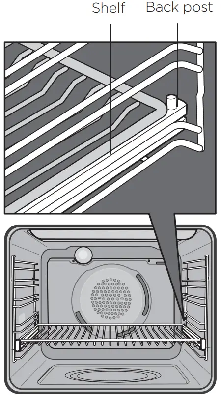Westinghouse WVE6500 Series Oven - telescopic slides