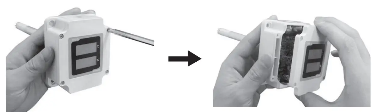 Autonics THD Series Temperature and Humidity Sensor - case cover