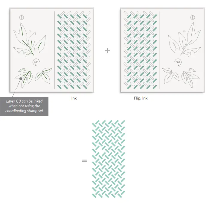 ALTENEW ALT7732 Sweet Bouquet Simple Coloring and Layering Stencil Set - 1