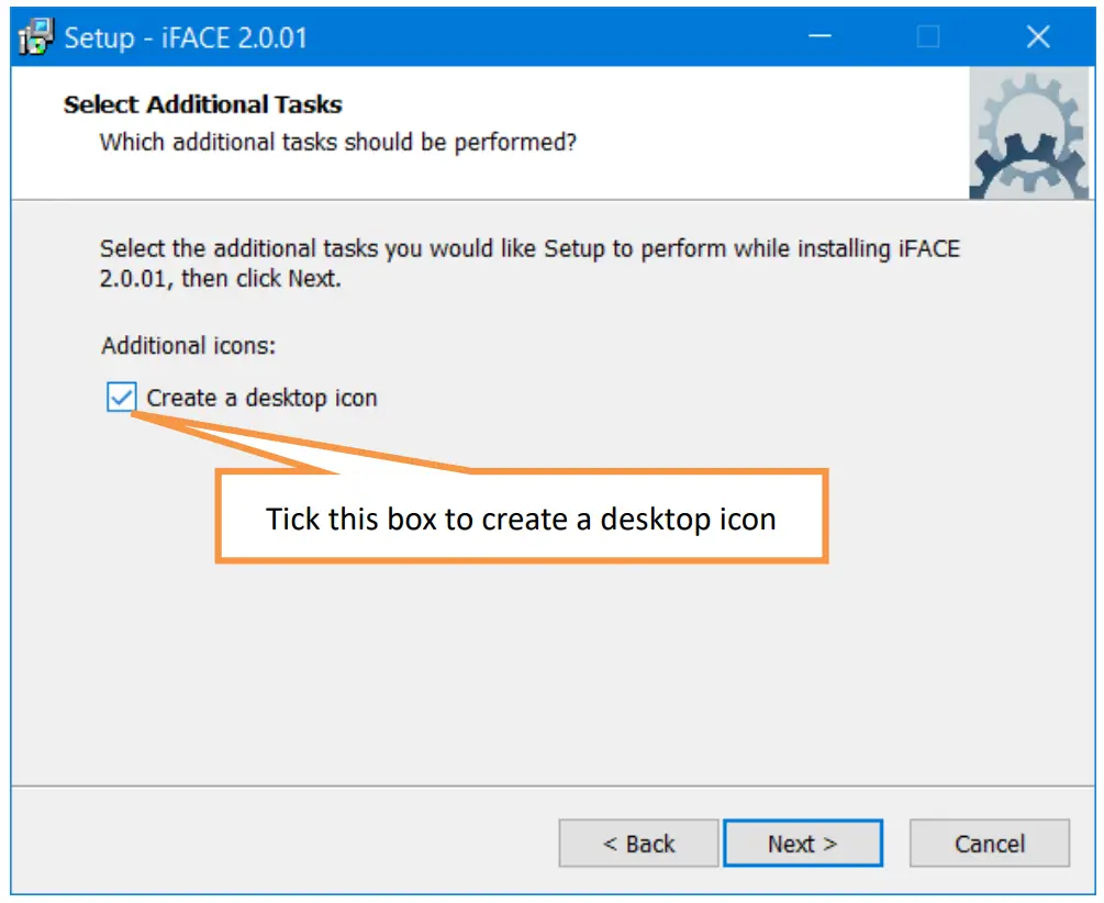 Installation of iFace-Designer®