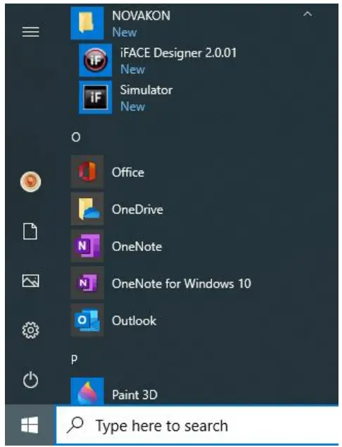 Installation of iFace-Designer®