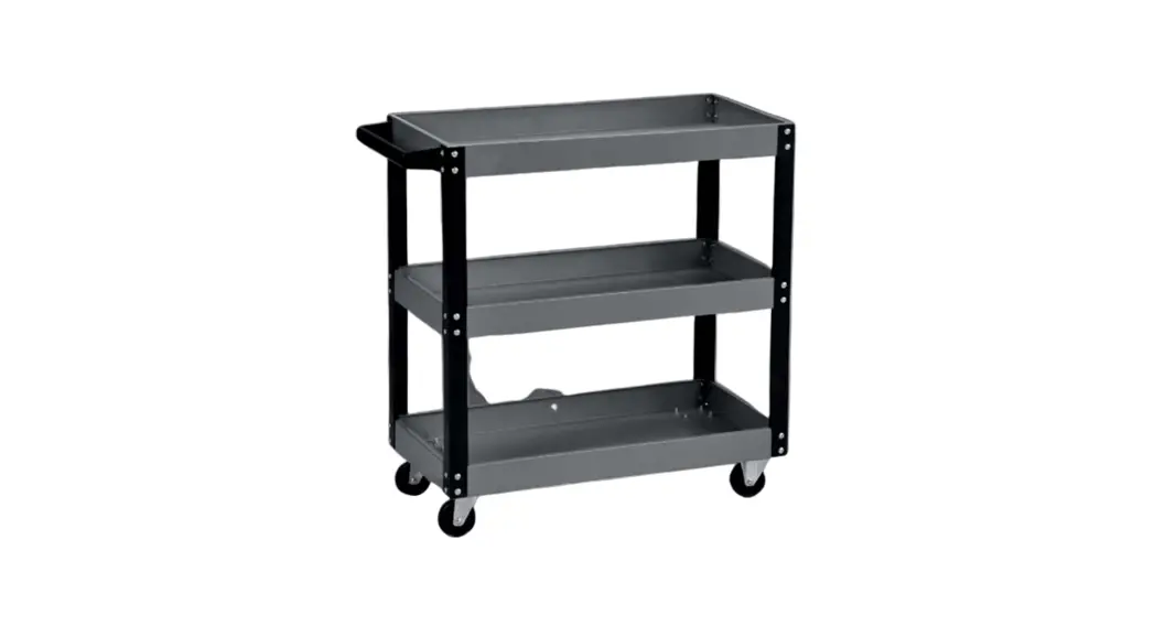 Bormann Pro Bwr5209 Tool Carrier With 3 Shelves Instruction Manual