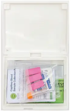 CNS SCP09 Capillary Blood Sample Collection Pack 01