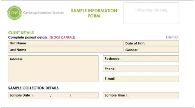 CNS SCP09 Capillary Blood Sample Collection Pack 10