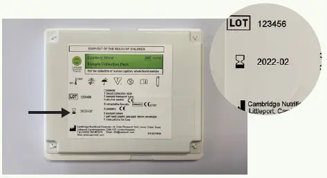 CNS SCP09 Capillary Blood Sample Collection Pack 25