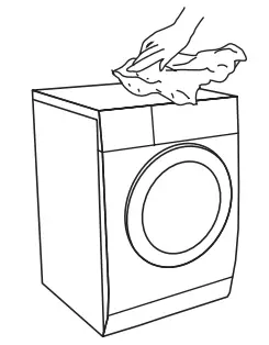 CENTEK CT-1953 Washing Machin - CLEANING