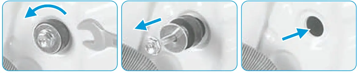 CENTEK CT-1953 Washing Machin - transport bolts