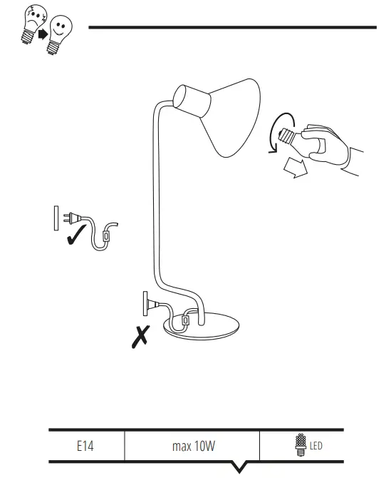 Kanlux NEDIA E14 LED Floodlight Stato N - parts 4