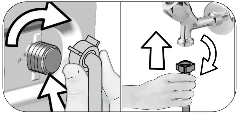 Euromaid EFL900WPRO Washing Machine - transportation locks 1