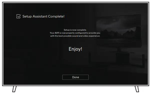 DENON AVR S970H Integrated Network AV Receiver - Setup