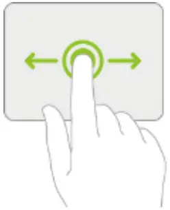 GOOJODOQ A1895 Pro Wireless Keyboard - IOS trackpad gestures 2