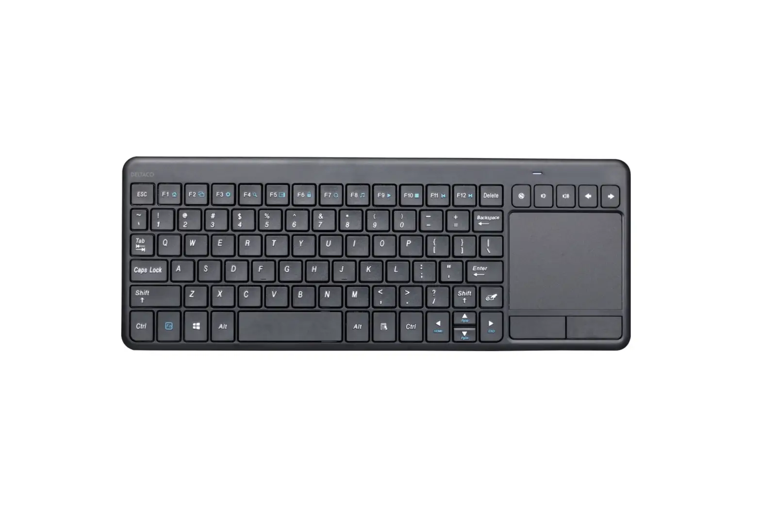Deltaco Tb-504-en Wireless Mini Keyboard With Touchpad User Manual Deltaco Tb-504-en Wireless Mini Keyboard With Touchpad User Manual