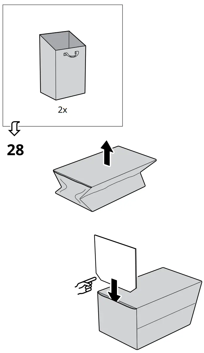 IKEA NYSJÖN High Cabinet White 11 - Assembly 17