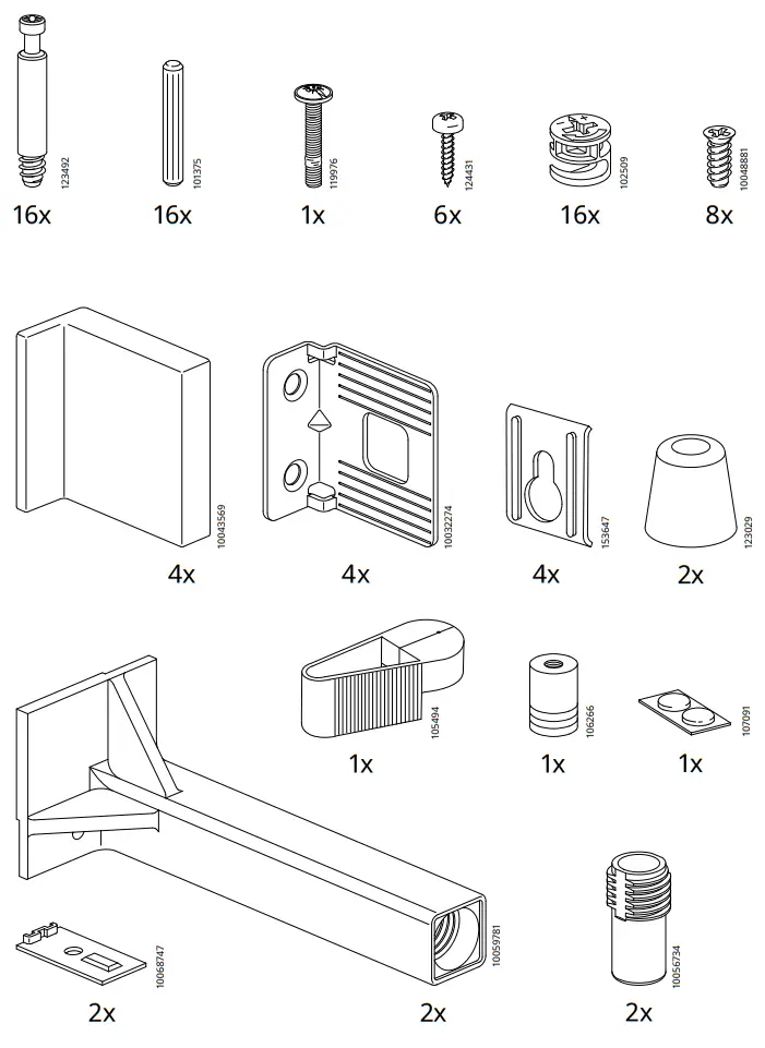 IKEA NYSJÖN High Cabinet White 11 - Tools