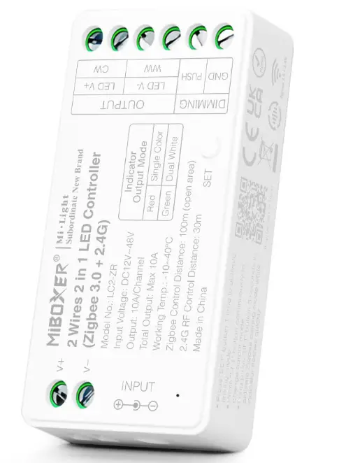 MiBOXER-2-Wires-2-4G 2-in 1-LED-Controller-product