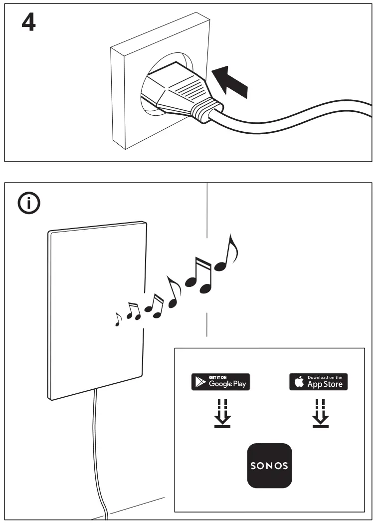 IKEA 204.873.16 SYMFONISK Picture Frame with WiFi Speaker - Assembly 14