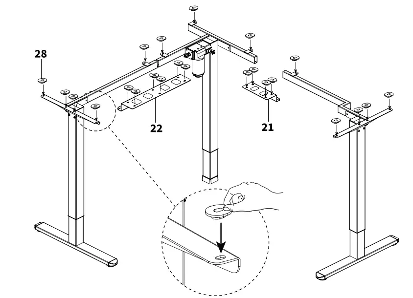 V I V O-DESK-E3CVB-C-D-N-W-Two-Tier-63-x-55-Corner-Electric-Desk-FIG-10