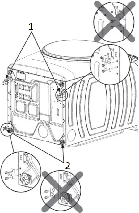 GE Profile GFR0728PTDS UltraFast Combo Washer and Dryer - c3