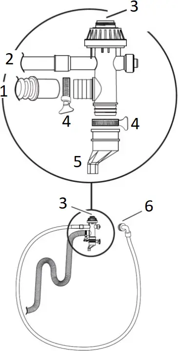 GE Profile GFR0728PTDS UltraFast Combo Washer and Dryer -h1