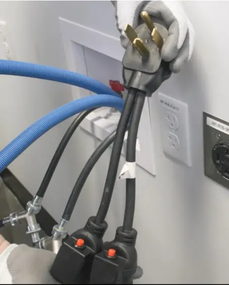 GE Profile GFR0728PTDS UltraFast Combo Washer and Dryer - j8