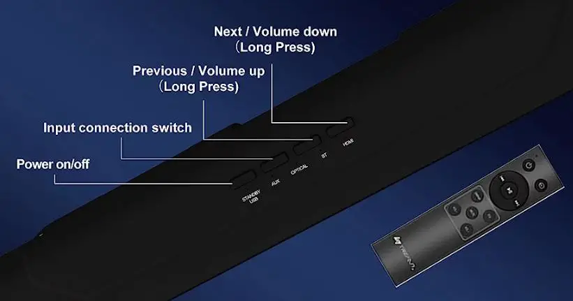 TREFAN Bluetooth Subwoofer Soundbar-fig-7