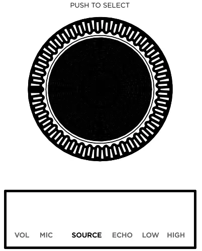 ION Pro Glow Ultra High Power Bluetooth Enabled Speaker - Control