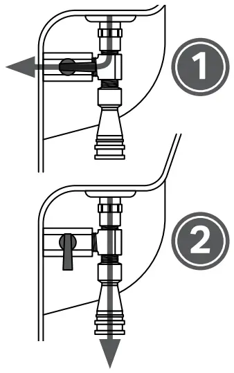 Mytee 2002CS, 2005CS, 2008CS Contractors Special Carpet Cleaning Package - valve