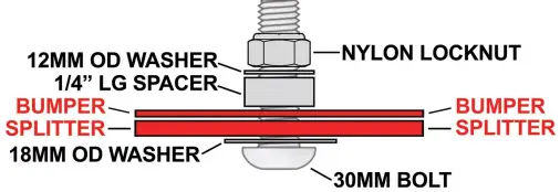aerofabb VW-MK7-GTI-V1-FWS-SE Street Edition Front Splitter-FIG3