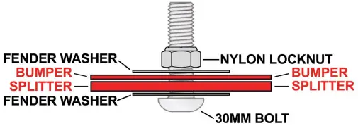 aerofabb VW-MK7-GTI-V1-FWS-SE Street Edition Front Splitter-FIG6