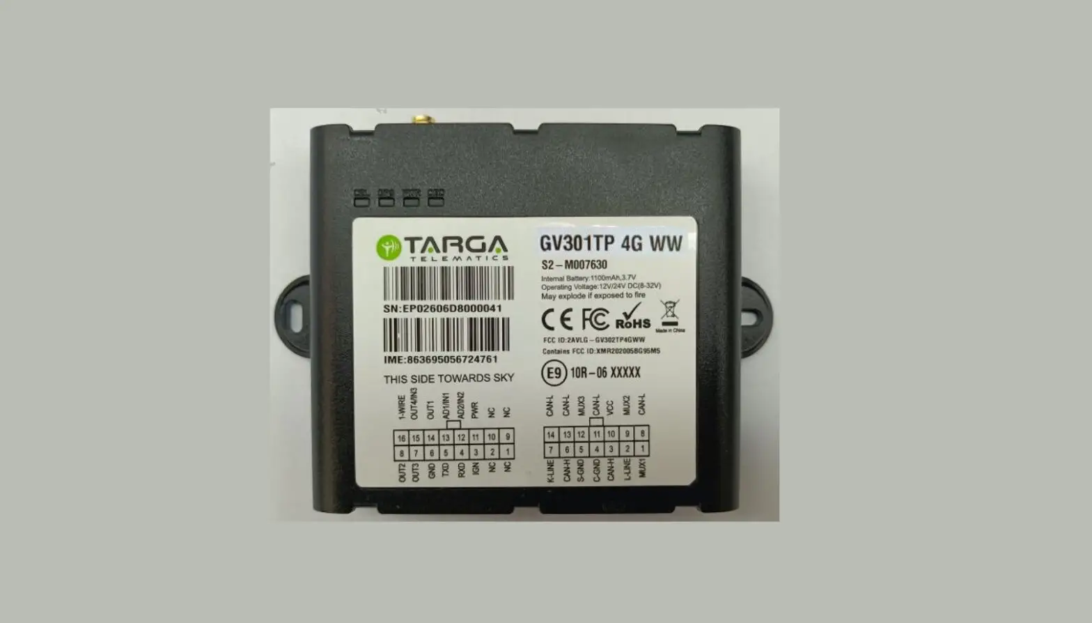 Queclink Gv301tp 4g Ww Gnss Tracker App User Manual