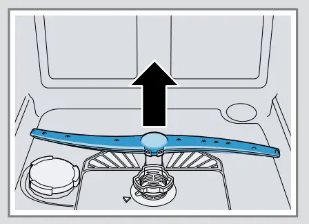 SIEMENS SN45ZS55CS Dishwasher - arms 1
