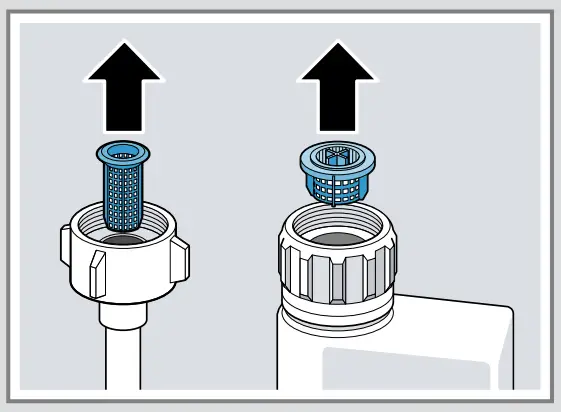 SIEMENS SN45ZS55CS Dishwasher - water connection