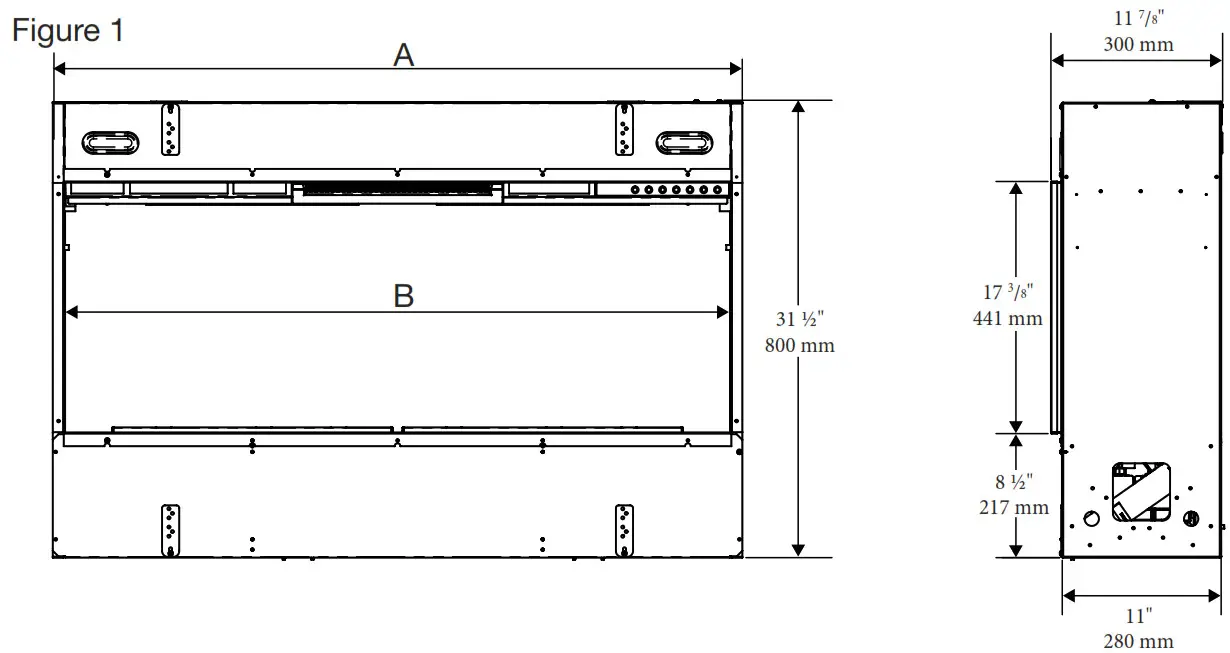 Faber OLF46-EU e-SliM Linear FirePlace - Fig10