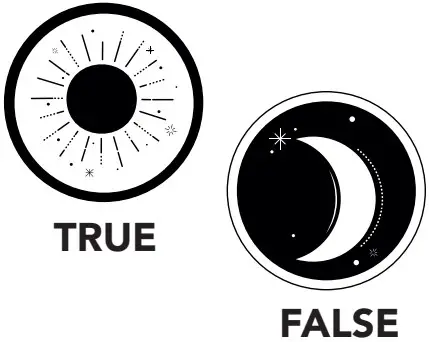 true or false player