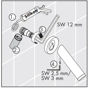 hansgrohe AXOR 34410000, 34411000 Bath Filters-FIG5
