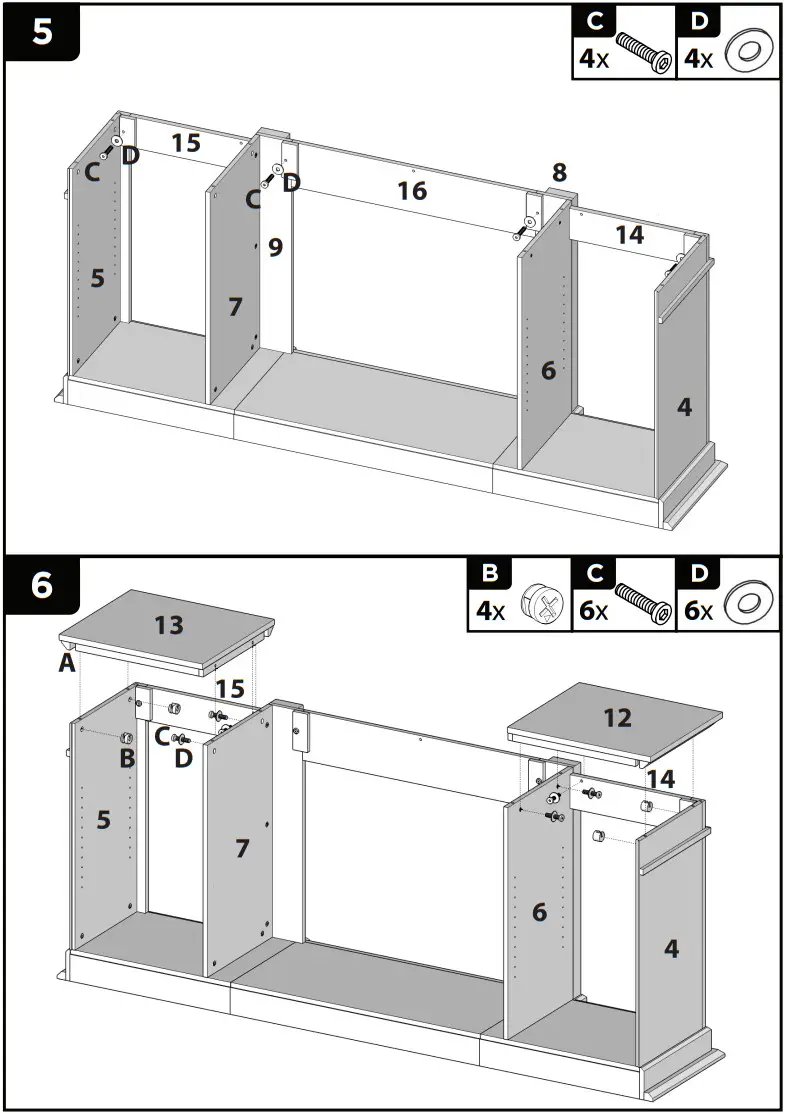 real flame 1290 Eliot Grand Electric Fireplace - Figure 3