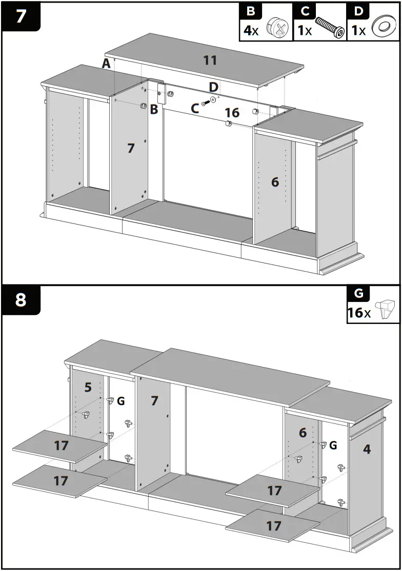 real flame 1290 Eliot Grand Electric Fireplace - Figure 4