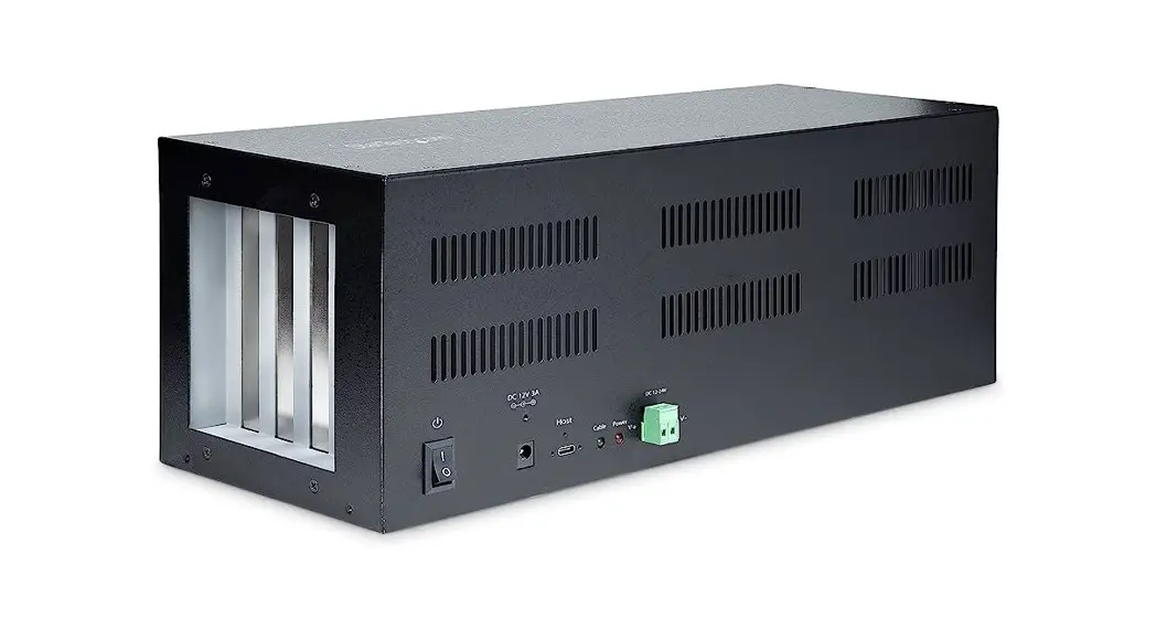 Startech 4pcie-pcie-enclosure Pcie 2.0 To 4 Pcie Slots Expansion Chassis User Guide