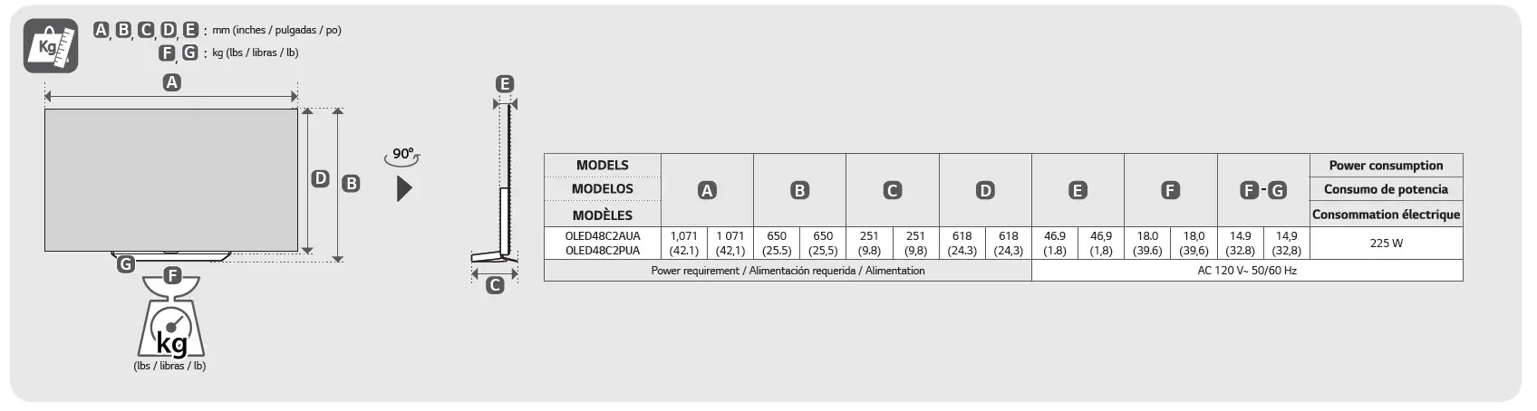 LG-OLED48C2AUA-C2-48-Inch-evo-OLED-TV-fig-8