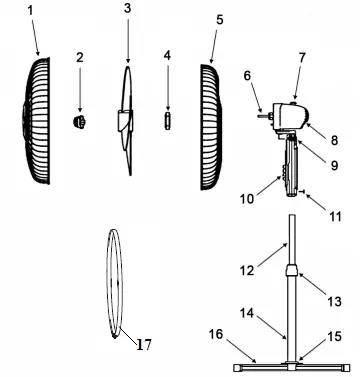 LUMME-LU-FN111A-Floor-Fan-FIG-1