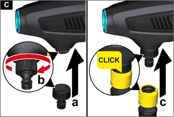 KARCHER KHB 6 Cold Water Pressure Washer - Fig. C