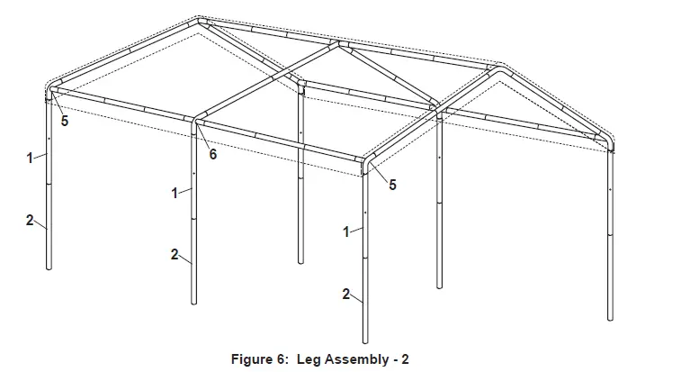 Harbor-Freight-Tools-10-Ft-20-Ft-Portable-Car-Canopy-FIG- (7)