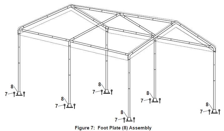 Harbor-Freight-Tools-10-Ft-20-Ft-Portable-Car-Canopy-FIG- (8)