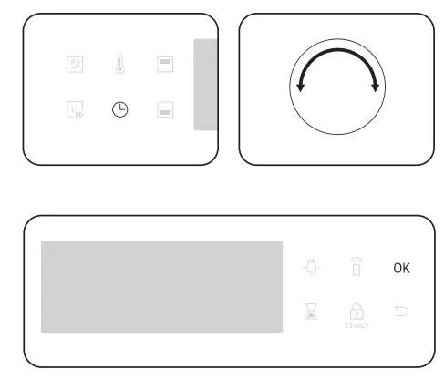 SAMSUNG NV7B44205AS Built In Electric Single Oven - Cooking time2
