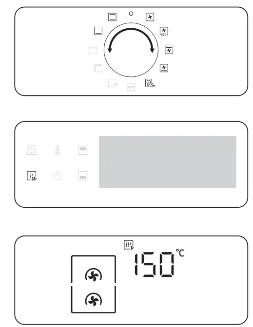 SAMSUNG NV7B44205AS Built In Electric Single Oven - Cooking